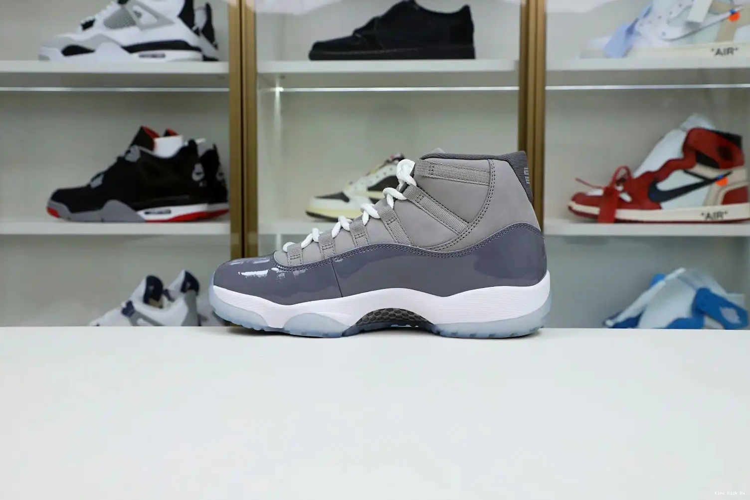 2021 JORDAN Kimikick 11 GREY' AIR RETRO 'COOL 0622